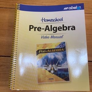 Abeka Homeschool Pre-Algebra Video Manual Grade 8
